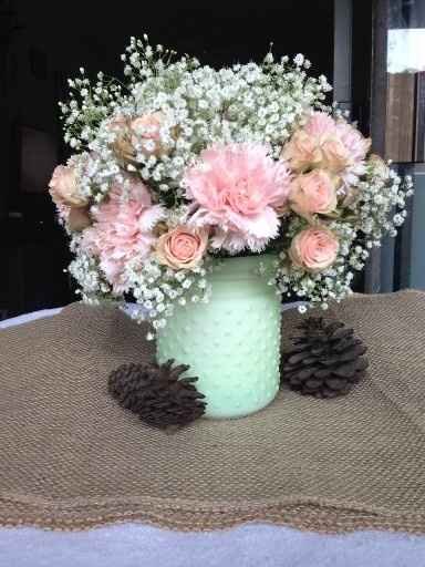 Roses And Babys Breath Floral Weddings Style And Decor Wedding Forums Weddingwire