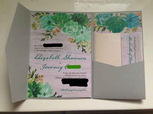 Did you DIY Invites? Pictures welcome!!