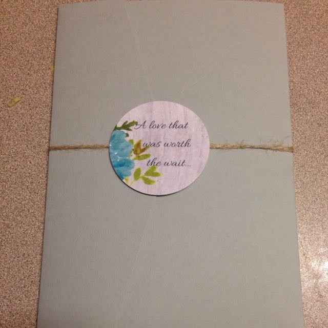 Did you DIY Invites? Pictures welcome!!