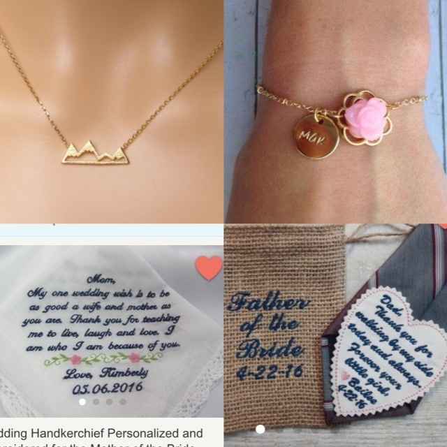 Bridesmaids/groomsmen gifts