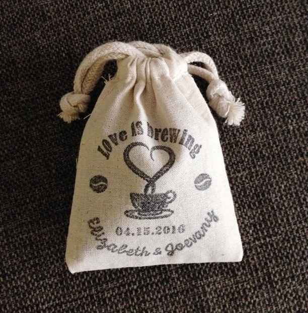 DIY Coffee Favors - my excitement is "brewing"!!