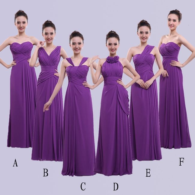 Bridesmaid dresses