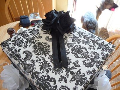 My DIY Card Box is ready to go!