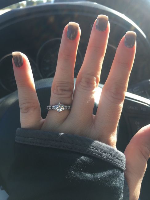 Less Traditional Wedding Nails - 1