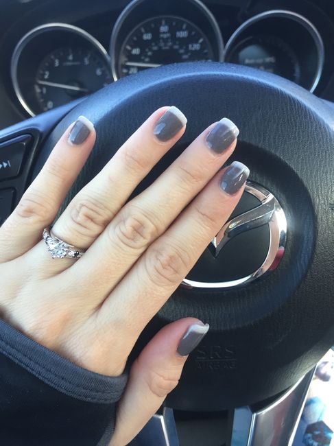 Less Traditional Wedding Nails - 2