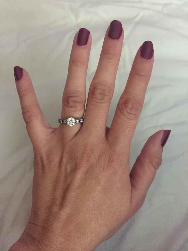 i want to see your engagement rings! - 3