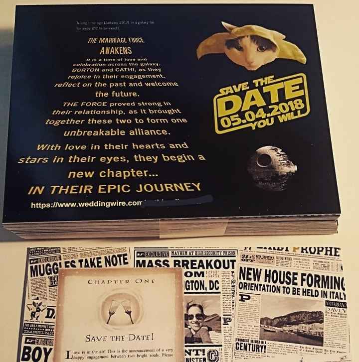 Show me your save the dates!!