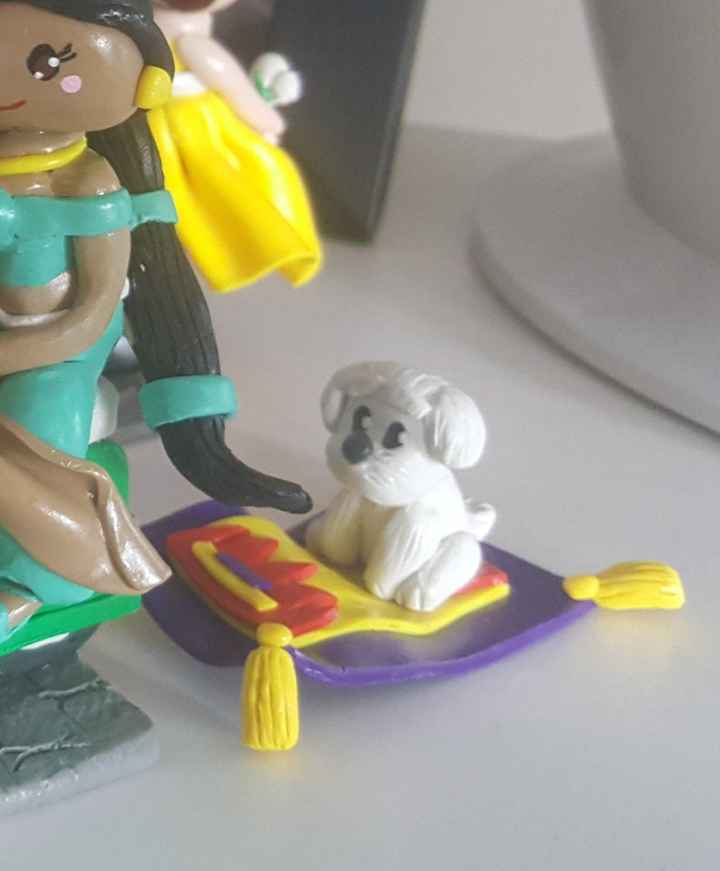 our cake topper is ready and . . .