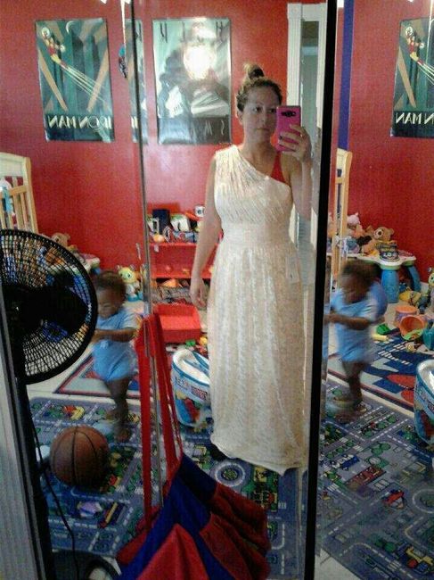Different MOH dress.