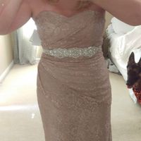 Preparing for cold weather when your dress isn't white or ivory