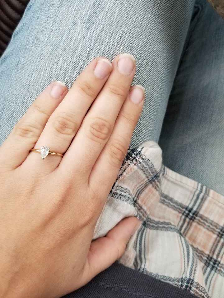 Am i the only one who feels self conscious about wearing my ring out? - 1