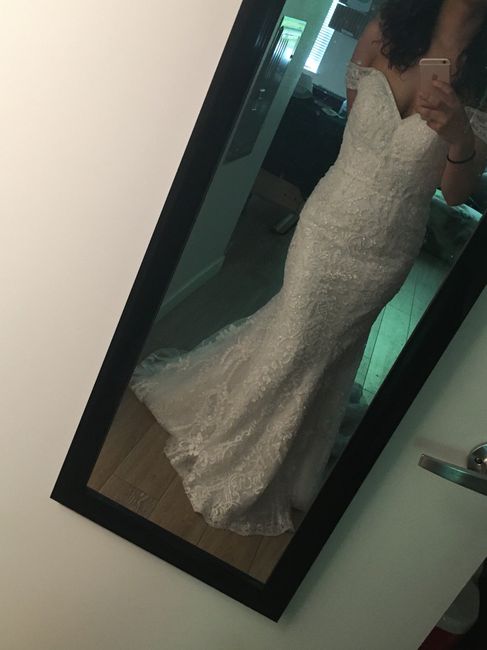 Short Brides! Show me your mermaid/fit and flare dresses!! 3