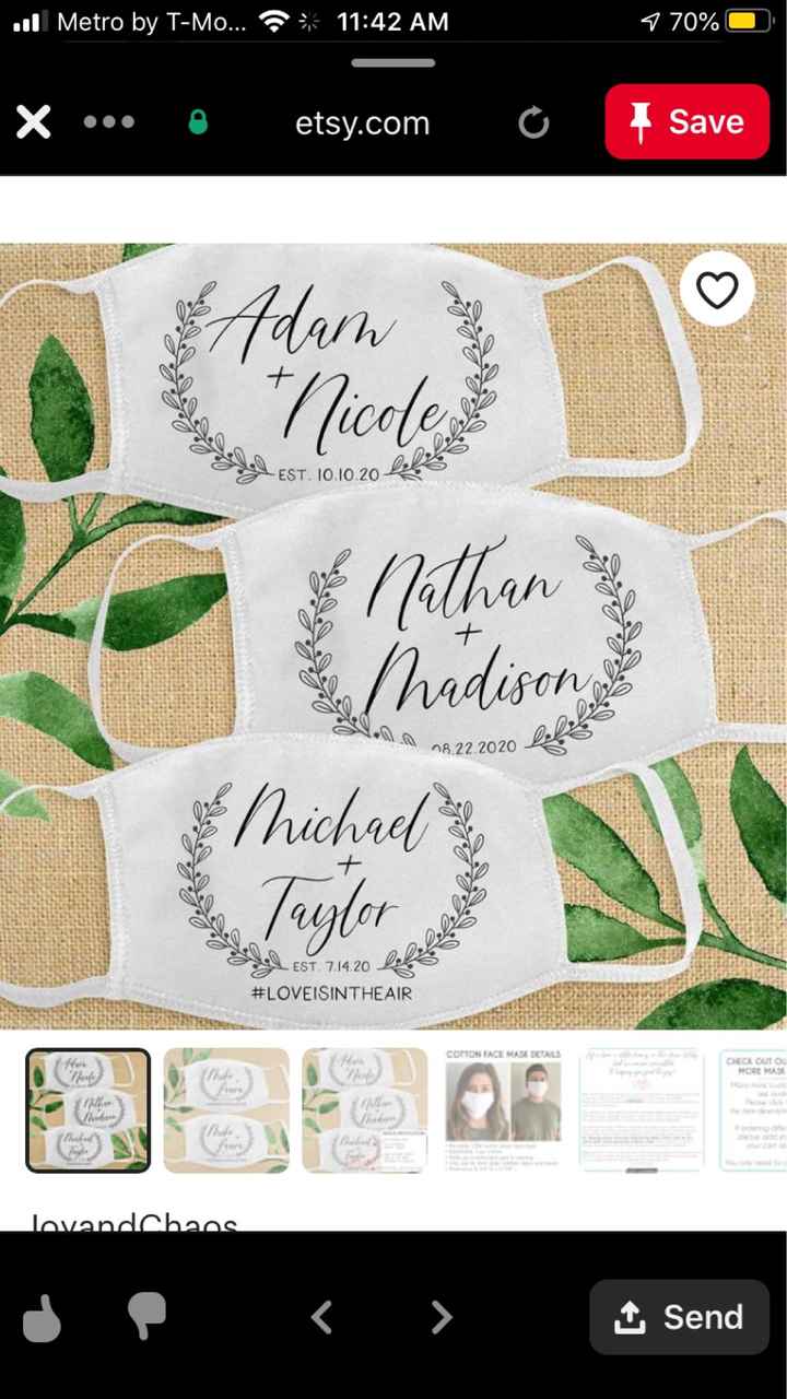 Face Mask Favors... - 1