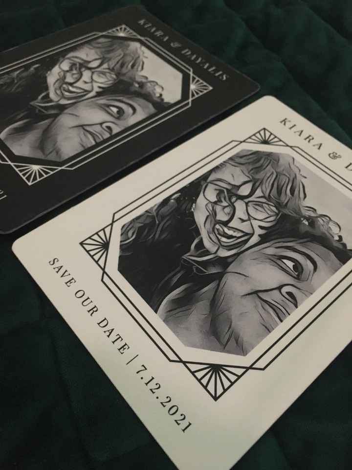 Cheap Magnet Save the Dates? - 1