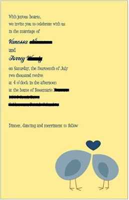 About to order invites. What do you think?!