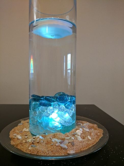 Thoughts on beach centerpieces?