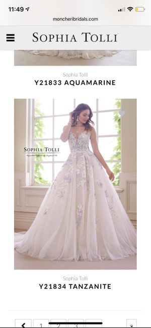 How do i match this?? Colored wedding dress 2