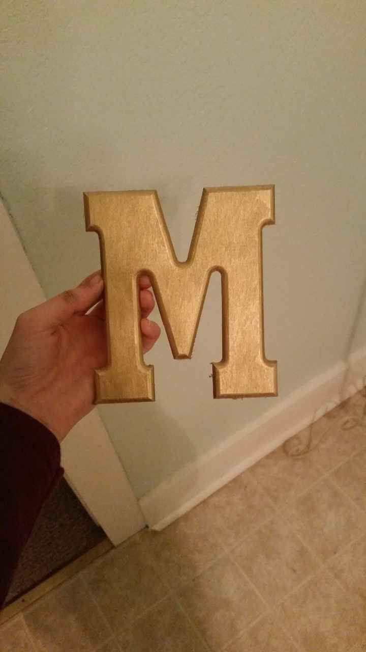 Some of my DIY for the night...