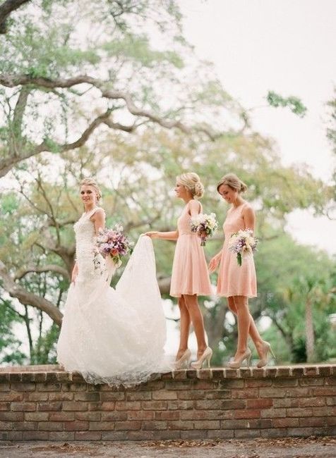 Bridesmaid wedding/shoe color advise!!!!!!!!!!!!