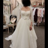 My sisters told me my wedding dress was hideous. - 1