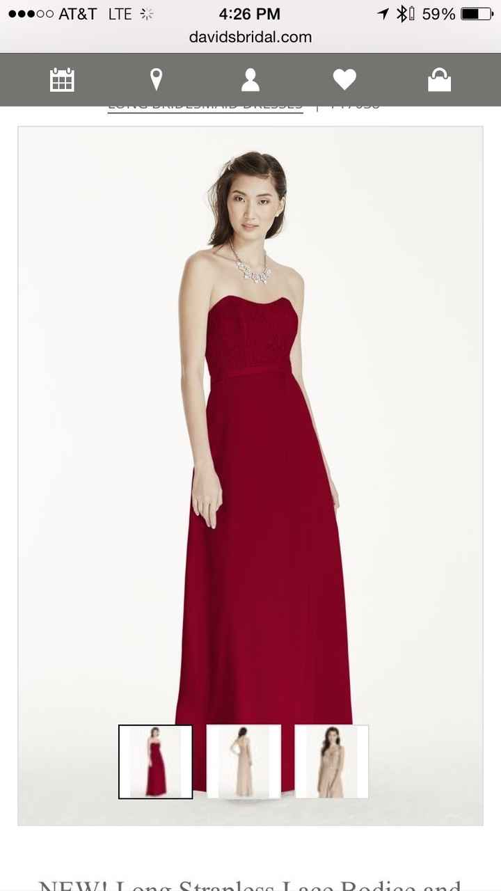 Show me your bridesmaid dresses and where from?! :)