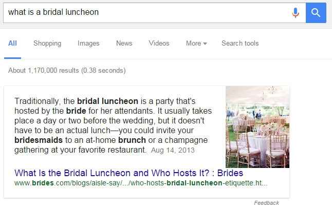 hosting your own bridal luncheon?