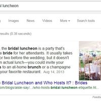 hosting your own bridal luncheon?