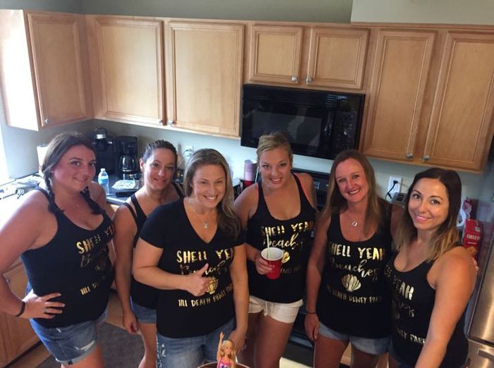 Will you rock matching gear at your bachelorette party? 5