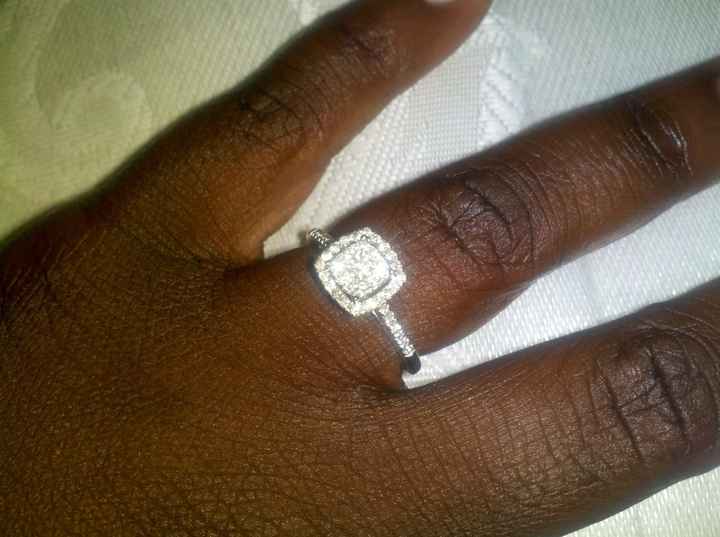 How was your engagement ring chosen?
