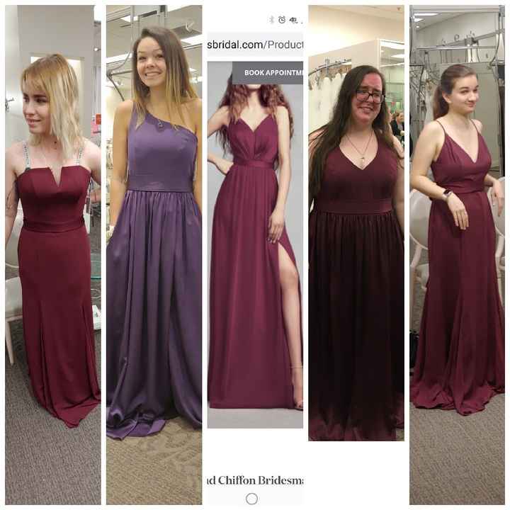 Bridesmaid dresses - 1