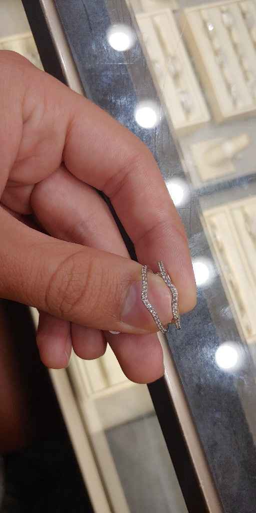 For those of you with solitaire cut stones, what style of wedding band do you have?! - 2