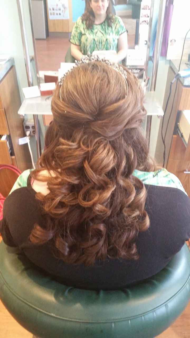 Wedding Hairstyle: Half up? Updo? All down?