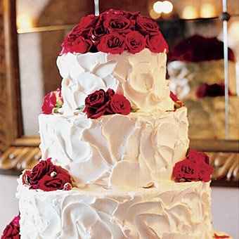 wedding cake minus that thick layer of effing sugar