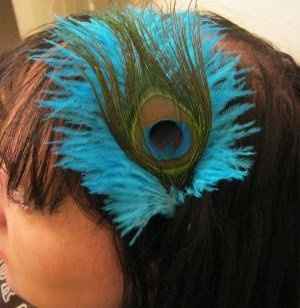 wedding hair pieces and stuff