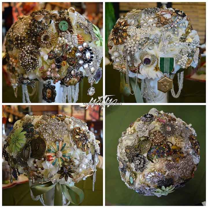 Brooch bouquets!!!