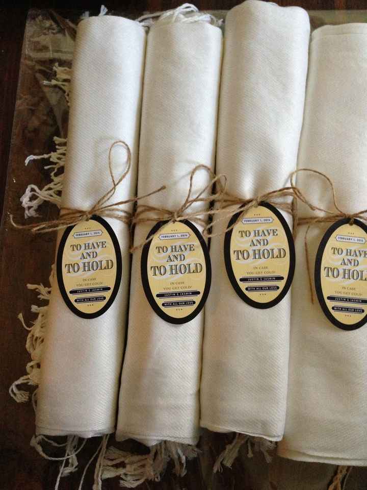 done with my wedding favors! pics!