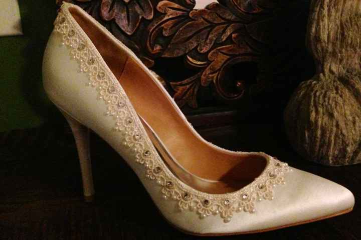 my wedding shoes! DIY edition