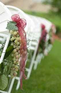 I have found my chair decor for my vineyard wedding!!