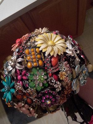 Brooch bouquets!!!