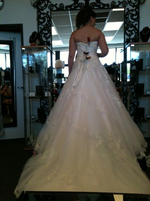 Dress is almost paid off! Pics Attached *