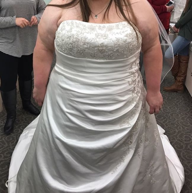 Let's see your wedding dresses.