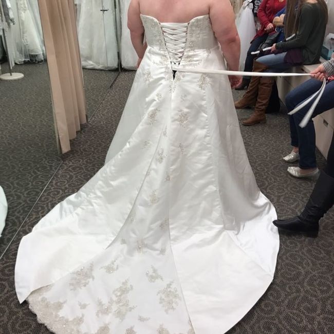 Let's see your wedding dresses.