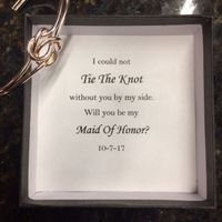 Asking your wedding party