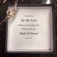 Maid of Honor proposal