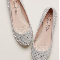 Brides wearing flats