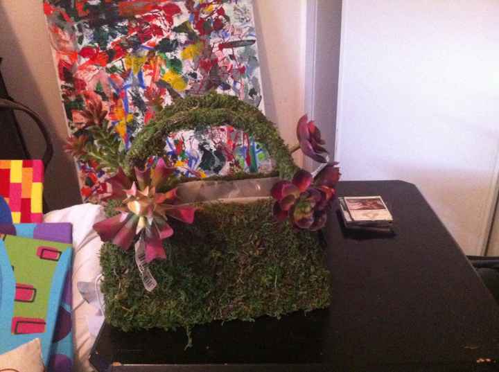 What is your flower girl carrying? (Updated with DIY pic)