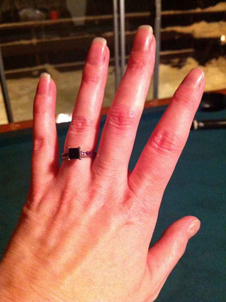 Black and hot pink wedding colors / theme