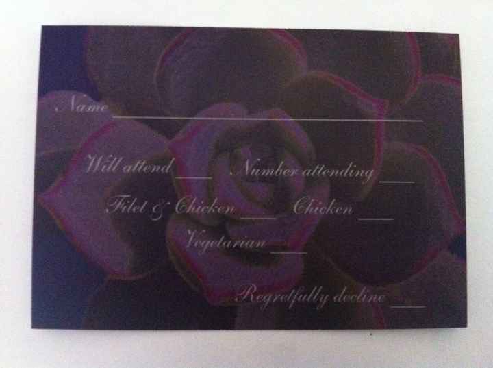 RSVP Cards. Share yours!