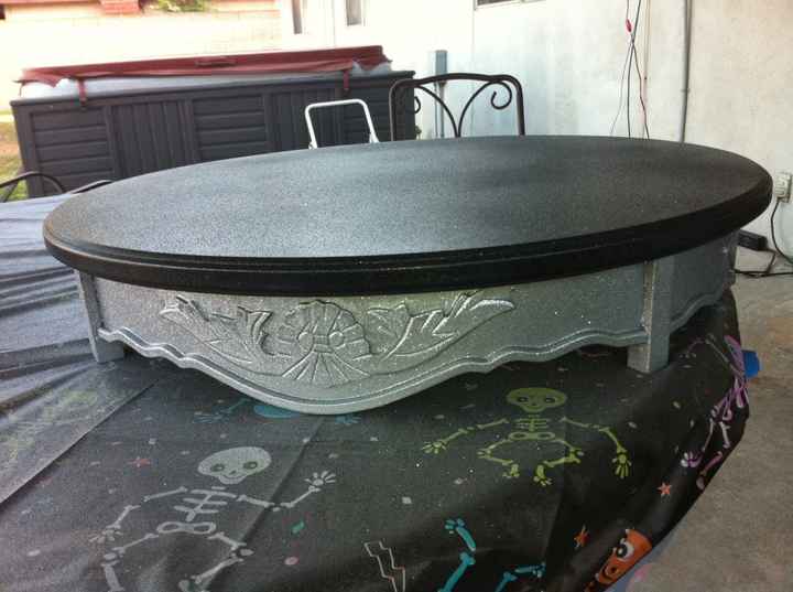 Is anybody DIY'ing their cake stand?