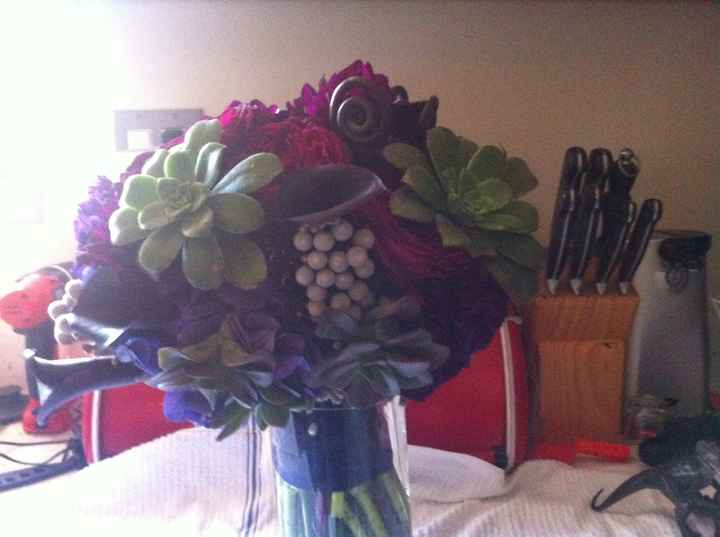 So my flowers were beautiful, but wrong :(